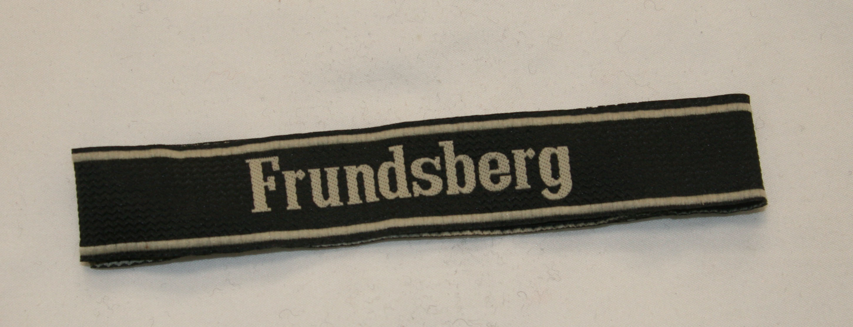 Waffen SS Divisional Cuff Title, Frundsberg Bevo